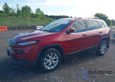 2017 Jeep Cherokee Latitude 4X4 z USA, uszkodzony, nr VIN 1C4PJMCB1HW580108